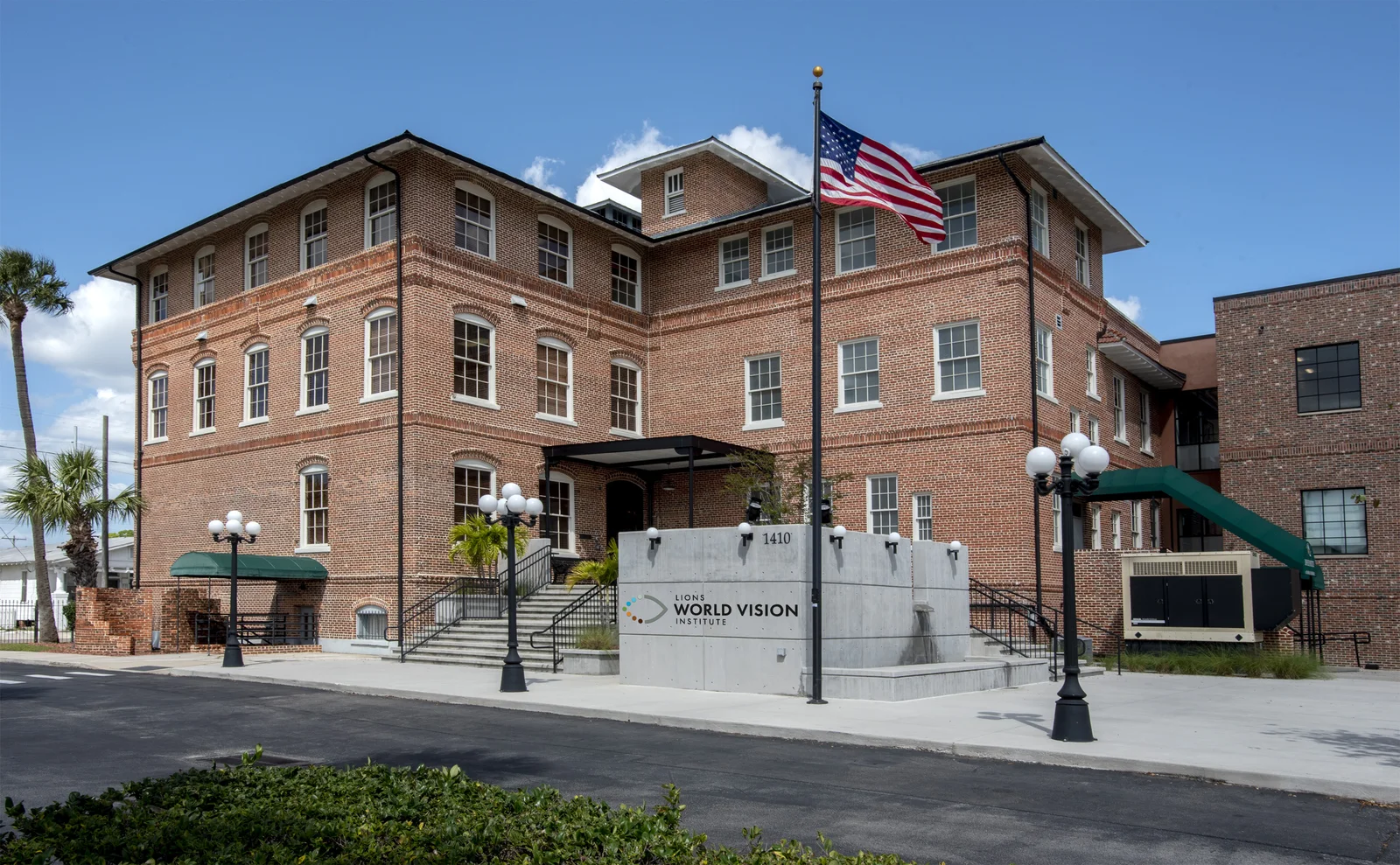 Lions World Vision Institute historic restoration in Ybor City, Tampa