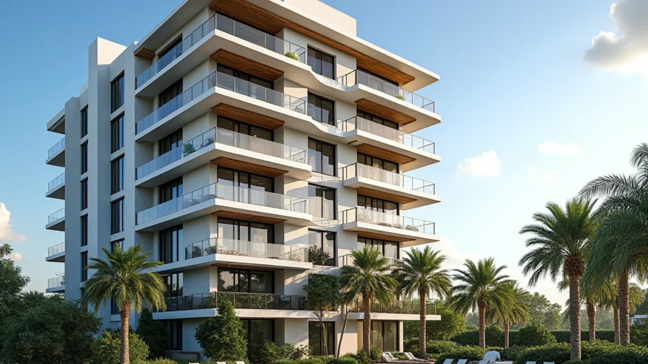 Condominium building construction work in Tampa